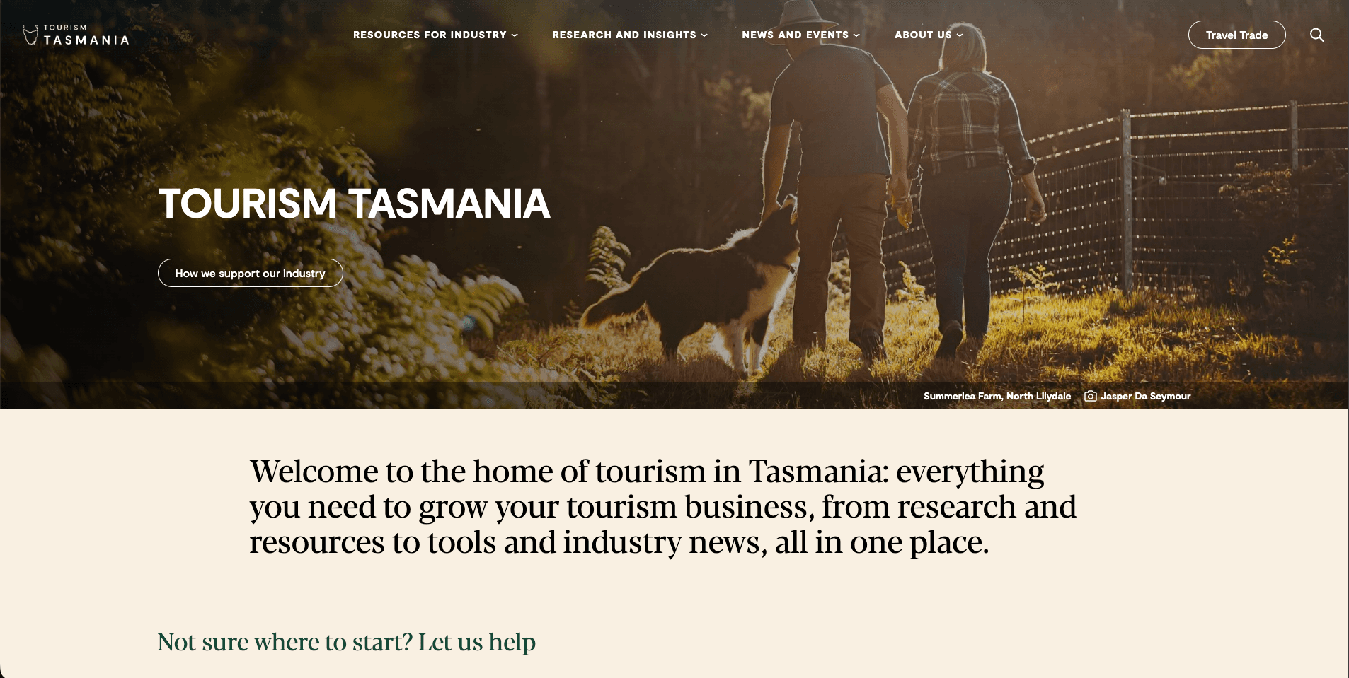 Tourism Tasmania